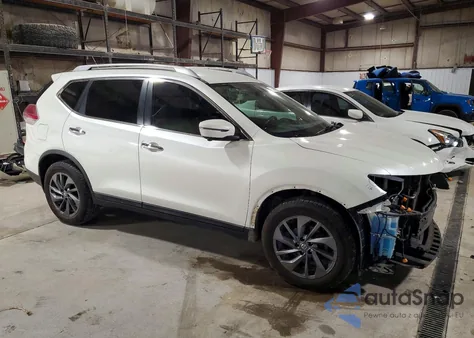 2016 Nissan Rogue S z USA, uszkodzony, nr VIN 5N1AT2MTXGC781030